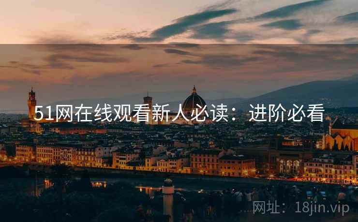 51网在线观看新人必读：进阶必看