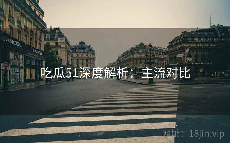 吃瓜51深度解析：主流对比